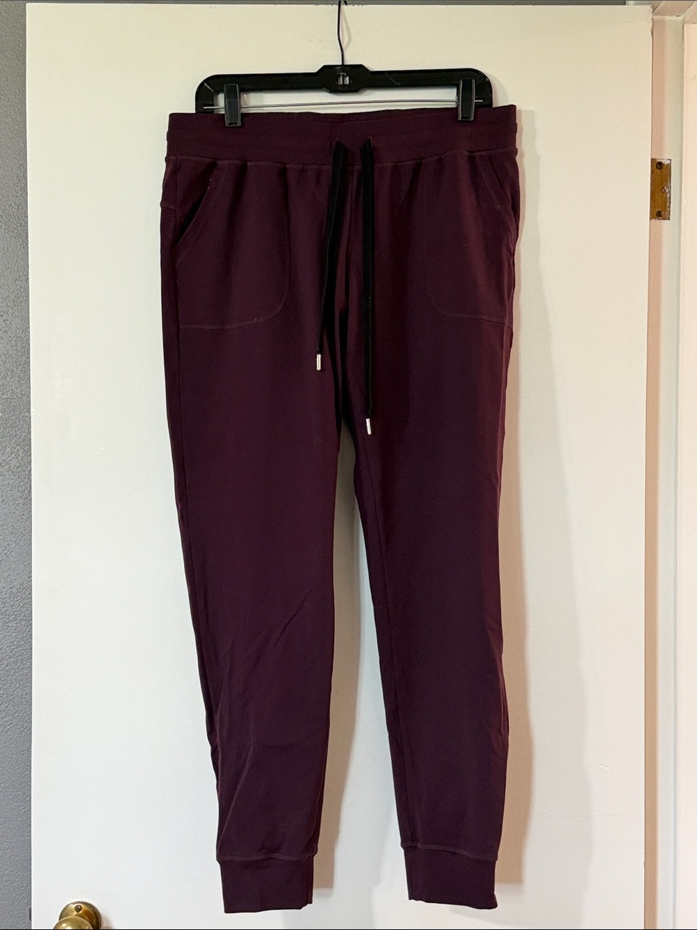 Women's plum Drawstring Jogger Pants